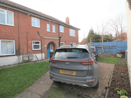 One bedroom ground floor flat with large garden in Central Norwich